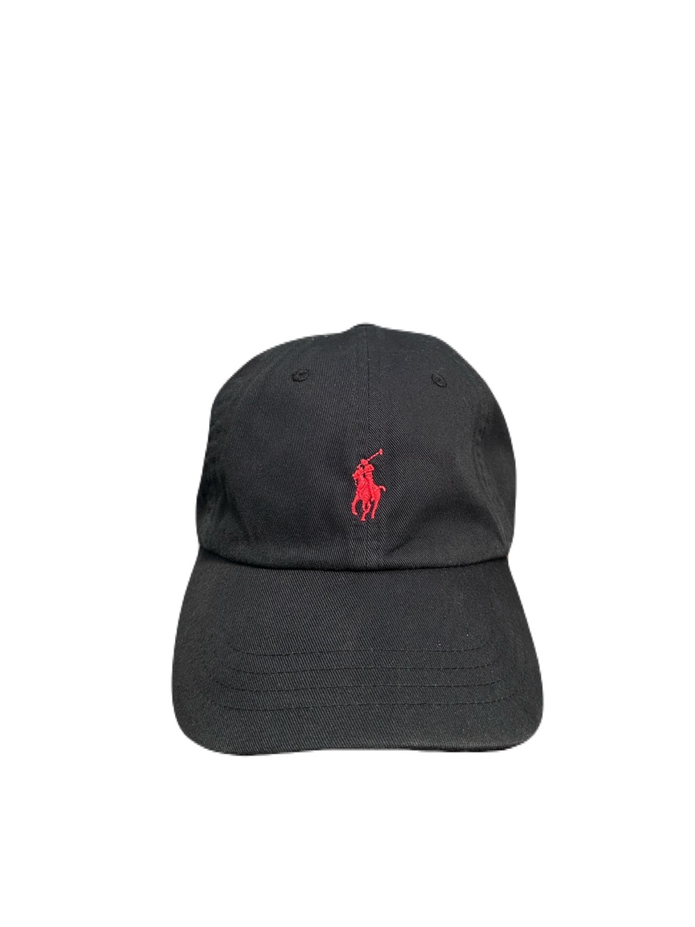 Polo Ralph Lauren Cotton Twill Chino Adjustable Ball Cap black Men's One Size